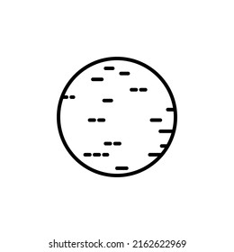 Planets Icon in Line Style