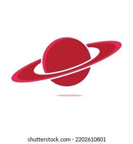 Planets icon. planet vector isolated on white