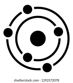 Planets revolving in solar system 