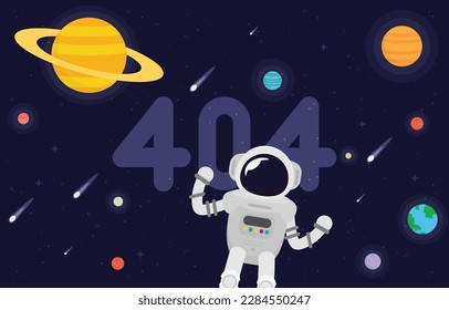 Planets set of the solar system. Simple flat