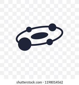 Planets transparent icon. Planets symbol design from Astronomy collection.