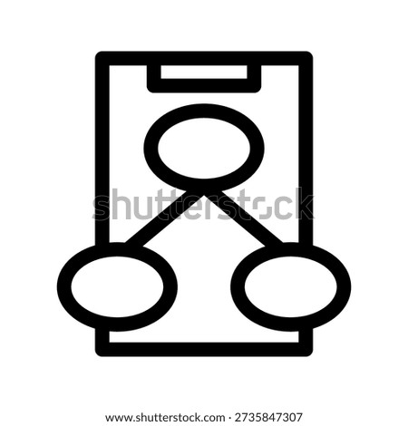 Planing Icon Vector Symbol Design Illustration