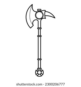 The "Plank Axe Icon for Logos and More" is a minimalist and versatile logo icon that features an axe with a plank handle.