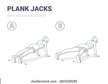 Plank Jacks Images Stock Photos Vectors Shutterstock