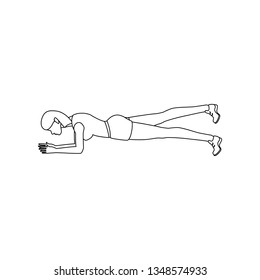 Plank Leg Lift Workout Outline