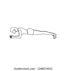 Plank workout outline