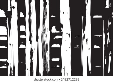 Planks, logs, a drawing of a tree. Background for design and presentations.