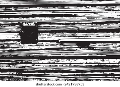The planks of an old rural house