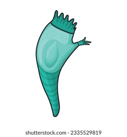 Plankton vector icon.Color vector icon isolated on white background plankton.