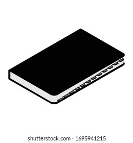 Planner book and Calendar Concept. Notebook for Planner to plan timetable, agenda, appointment, organization, management  date,month and year.