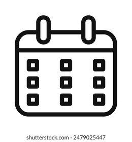 Planner Calendar Icon Perfect for Event Scheduling and Management