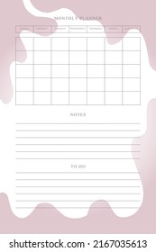 planner daily weekly monthly organizer to do list with cute colorful design