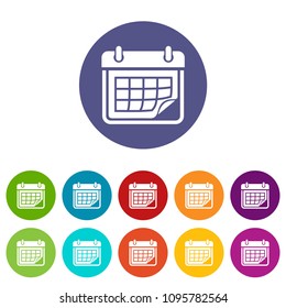 Planner icon. Simple illustration of planner vector icon for web