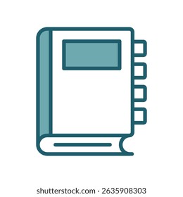 planner icon vector design template simple and clean