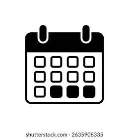 planner icon vector design template simple and clean