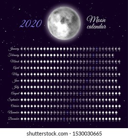 Moon Calendar Images Stock Photos Vectors Shutterstock