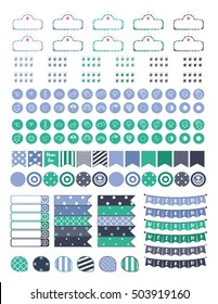 Planner printable sheet with graphic design elements.Functional and decorative for planners,agendas,scrapbooks and other creative projects.