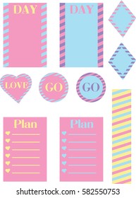 Planner sticker set