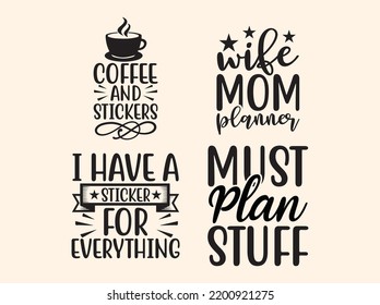 Planner  t-shirt design  vector file