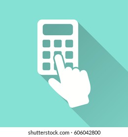 Planning calendar vector icon. Illustration isolated for graphic and web design.
