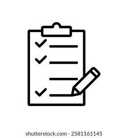 Planning icon Art design illustration