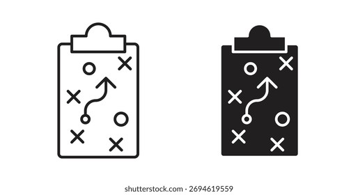 Symbolkonzept der Planung Logo-Symbol für Web und Mobile. Pixel perfekt.