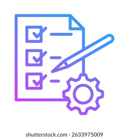 Planning Icon Element For Design
