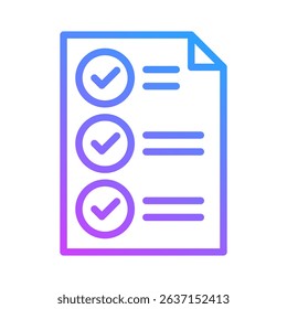 Planning Icon Element For Design