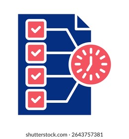 Planning Icon Element For Design