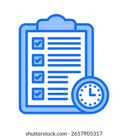 Planning Icon Element For Design