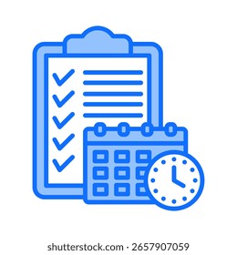 Planning Icon Element For Design