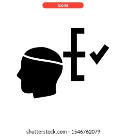 planning icon isolated sign symbol vector illustration - high quality black style vector icons
