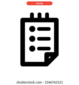 planning icon isolated sign symbol vector illustration - high quality black style vector icons
