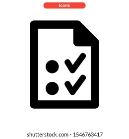 planning icon isolated sign symbol vector illustration - high quality black style vector icons
