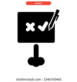 planning icon isolated sign symbol vector illustration - high quality black style vector icons
