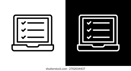 Conjunto de iconos de planificación. Diseño De Línea Limpia Con Versiones Claras Y Oscuras Para Un Uso Versátil.
