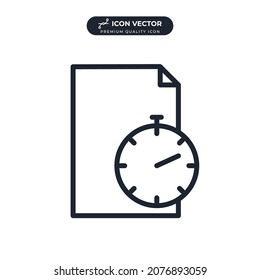 Symbolvorlage für Planungssymbol für Grafik und Webdesign-Kollektion Logo Vektorgrafik