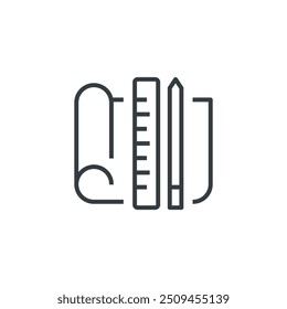 Planning icon, Planning vector illustration