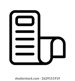 Planning Icon Vector Symbol Design Illustration