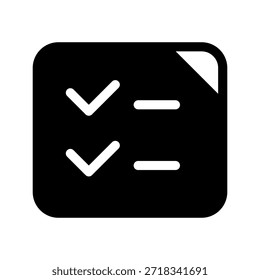 Planning Icon Vector Symbol Design Illustration