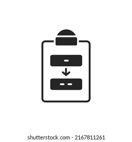 planning icons  symbol vector elements for infographic web