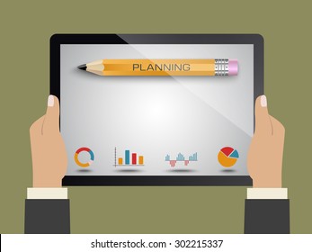 Planning launching business as a concept