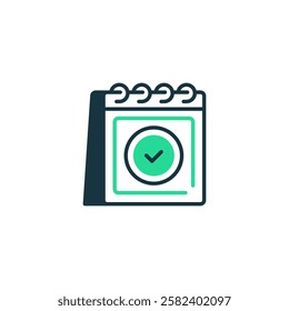 Planning line icon. Universal creative premium symbol. Vector sign icon logo template. Vector illustration