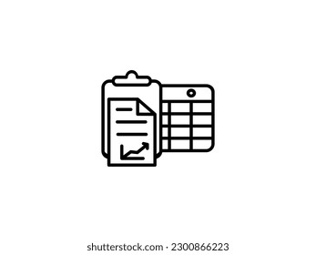 Planning linear icon. Modern outline Planning logo concept on white background from Human Resources collection. Suitable for use on web apps, mobile apps and print media.