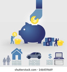 Planning money savings