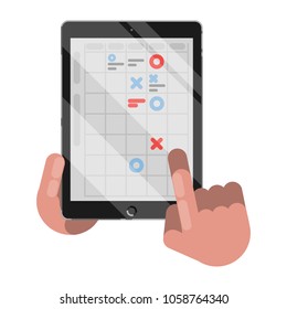 Planning and organization on tablet