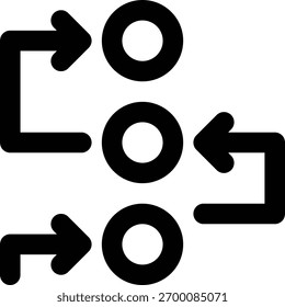 Symbol "Planung, Projektplan, Plangliederung"