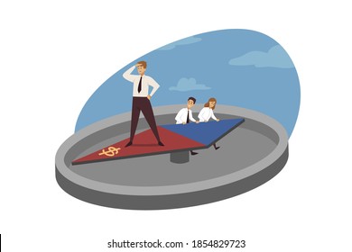 Planning strategy direction, business, leadership concept