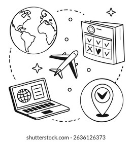 Planning a Trip Around the World: A Visual Guide
