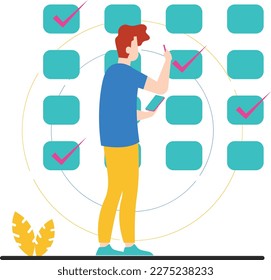 Planning Vector EPS format Modern Flat Set of Diverse Professional Characters in Action Perfect for Digital and Print Design Projects